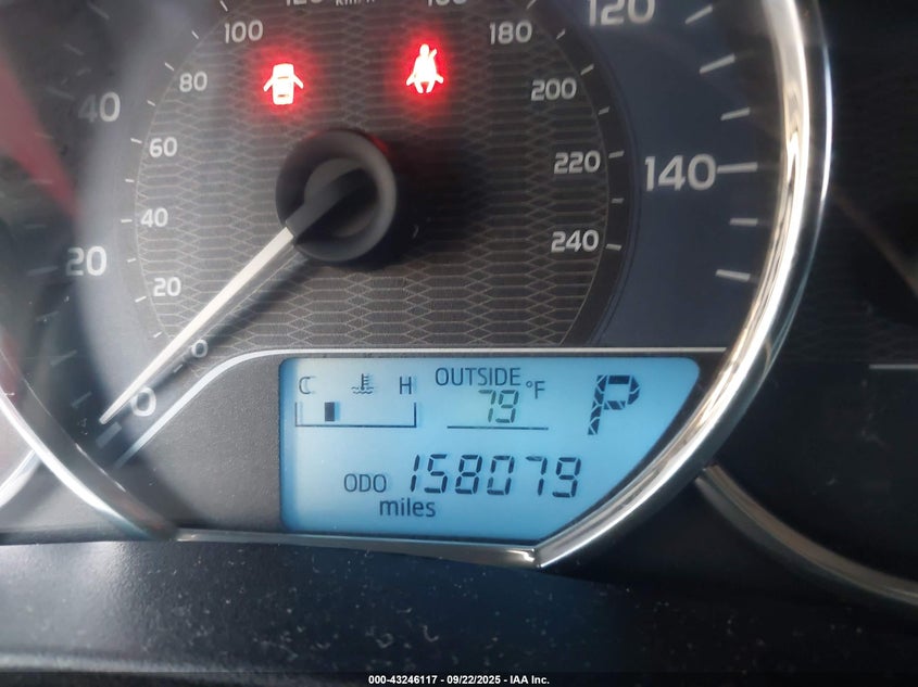 2015 Toyota Corolla Le VIN: 5YFBURHEXFP321916 Lot: 43246117