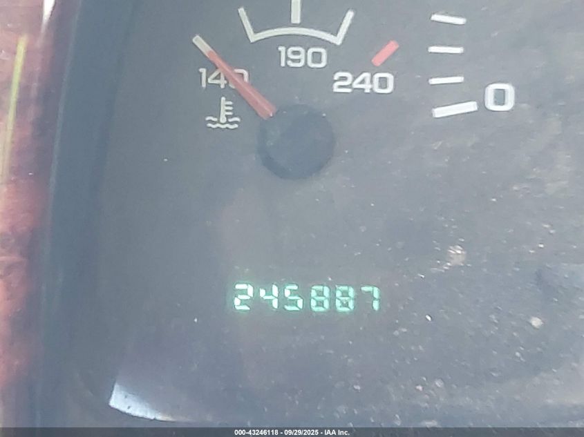 1999 Dodge Ram 2500 VIN: 1B7KF2361XJ522188 Lot: 43246118