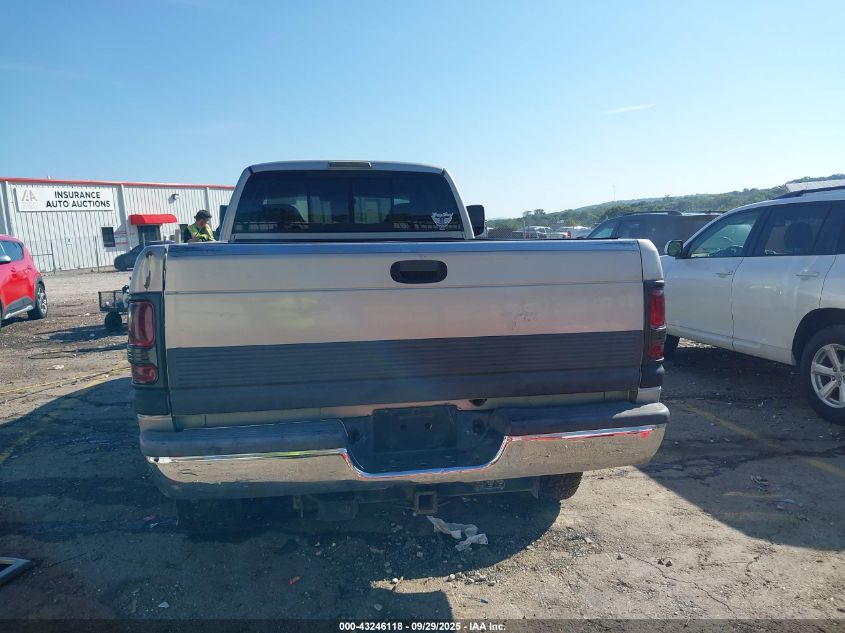 1999 Dodge Ram 2500 VIN: 1B7KF2361XJ522188 Lot: 43246118