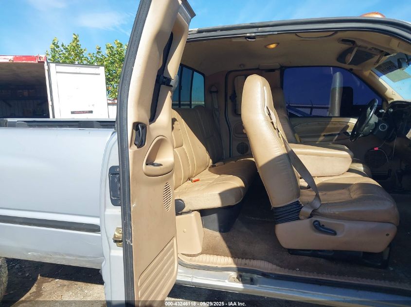 1999 Dodge Ram 2500 VIN: 1B7KF2361XJ522188 Lot: 43246118