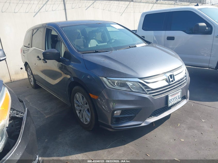 5FNRL6H23JB022245 2018 Honda Odyssey Lx auction photo 1