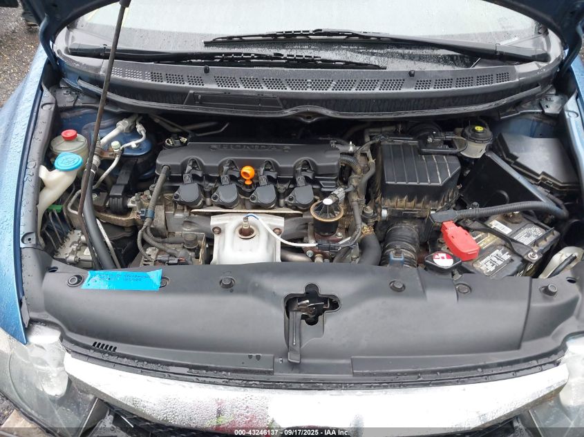 2008 Honda Civic Lx VIN: 2HGFA16578H519345 Lot: 43246137