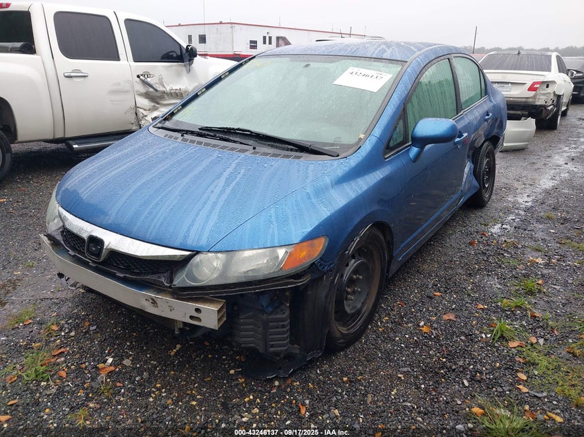2008 Honda Civic Lx 2HGFA16578H519345 photo #3