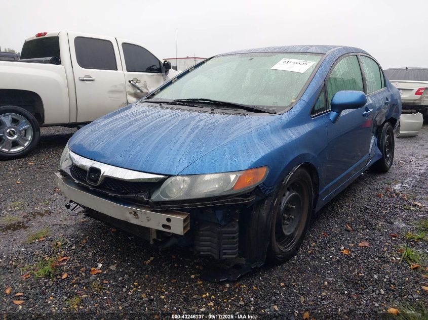 2008 Honda Civic Lx VIN: 2HGFA16578H519345 Lot: 43246137