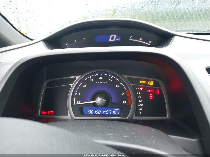 2008 Honda Civic Lx VIN: 2HGFA16578H519345 Lot: 43246137