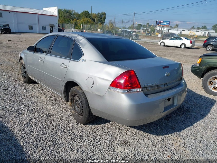 2G1WB55K089138708 2008 CHEVROLET IMPALA photo no. 3