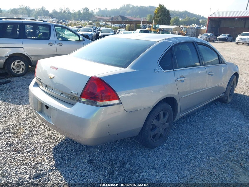 2G1WB55K089138708 2008 CHEVROLET IMPALA photo no. 4
