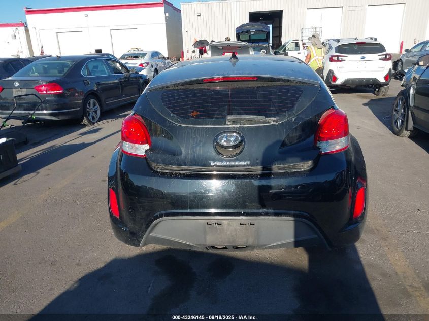 2012 Hyundai Veloster Base W/Gray VIN: KMHTC6AD7CU065476 Lot: 43246145