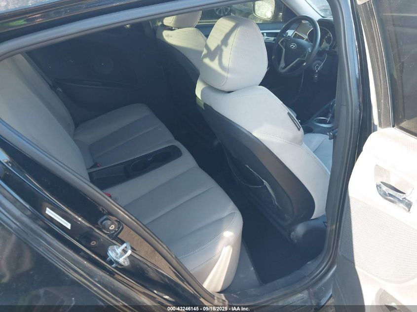 2012 Hyundai Veloster Base W/Gray VIN: KMHTC6AD7CU065476 Lot: 43246145