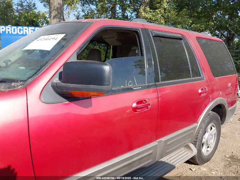 2003 Ford Expedition Eddie Bauer VIN: 1FMPU18L13LC40681 Lot: 43246194