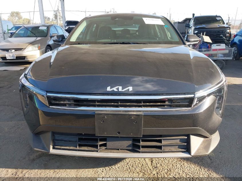 2025 Kia K4 Ex VIN: 3KPFU4DE4SE069182 Lot: 43246212