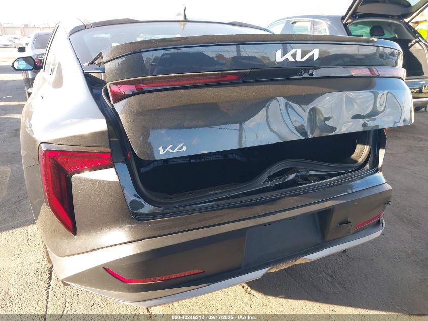2025 Kia K4 Ex VIN: 3KPFU4DE4SE069182 Lot: 43246212