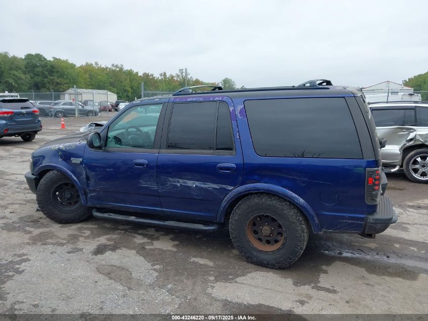 1997 Ford Expedition Eddie Bauer/Xlt VIN: 1FMEU18W9VLB82131 Lot: 43246220