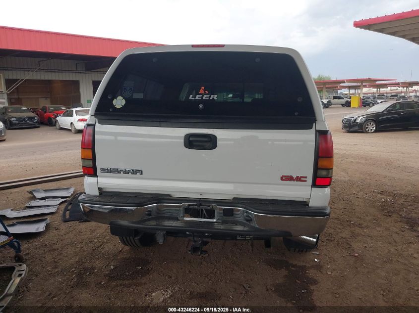 2007 GMC Sierra 2500Hd Classic Slt VIN: 1GTHK23D17F155199 Lot: 43246224