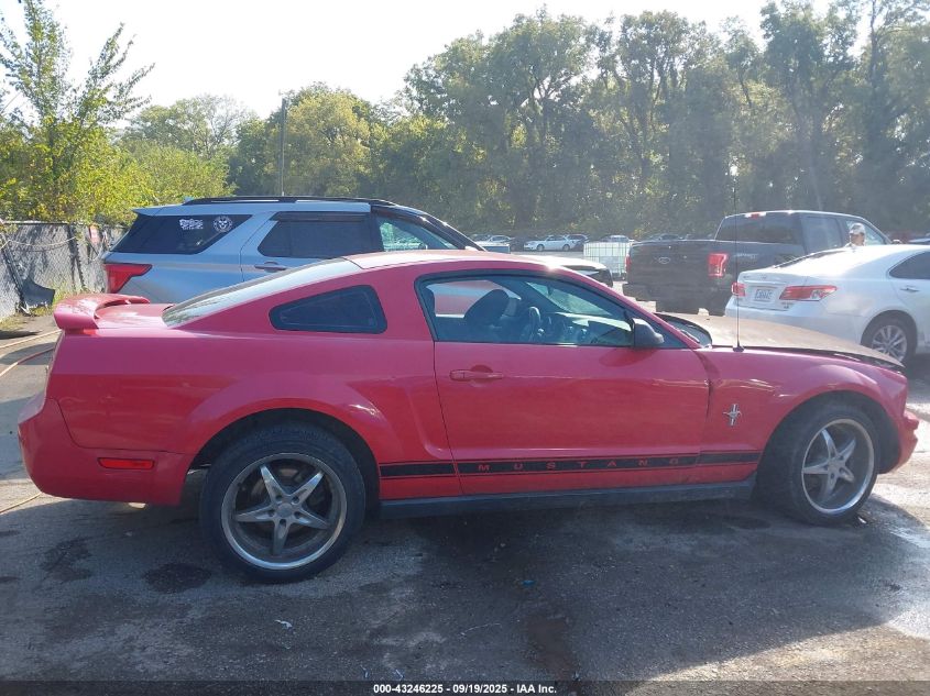 2006 Ford Mustang V6 VIN: 1ZVHT80N265219636 Lot: 43246225