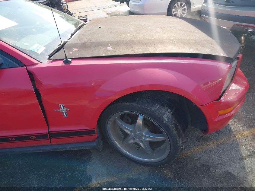 2006 Ford Mustang V6 VIN: 1ZVHT80N265219636 Lot: 43246225