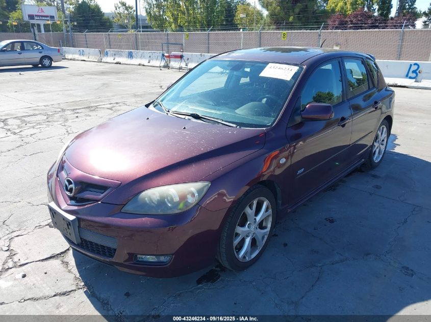 2007 Mazda Mazda3 S Grand Touring VIN: JM1BK344371659809 Lot: 43246234
