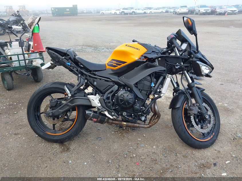 2025 Kawasaki Ex650 P VIN: ML5EXEP14SDAE8554 Lot: 43246245