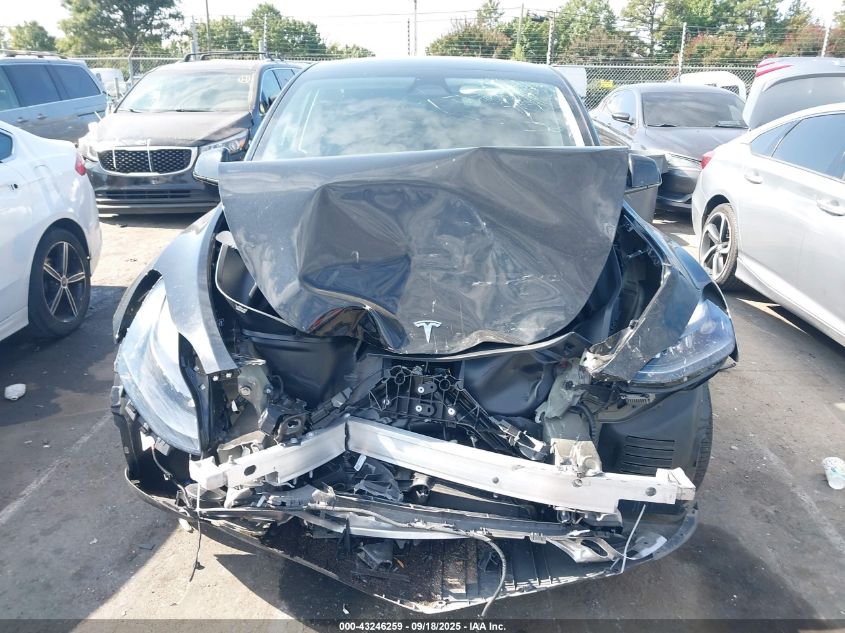 2025 Tesla Model Y Long Range Dual Motor All-Wheel Drive VIN: 7SAYGDEE2SA356478 Lot: 43246259