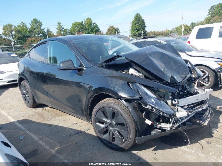 2025 Tesla Model Y Long Range Dual Motor All-Wheel Drive VIN: 7SAYGDEE2SA356478 Lot: 43246259