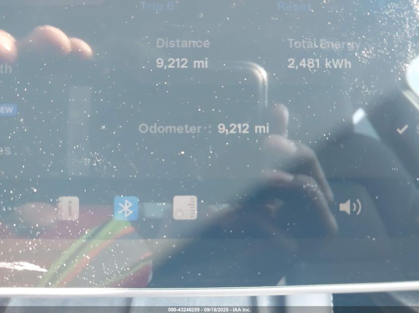 2025 Tesla Model Y Long Range Dual Motor All-Wheel Drive VIN: 7SAYGDEE2SA356478 Lot: 43246259