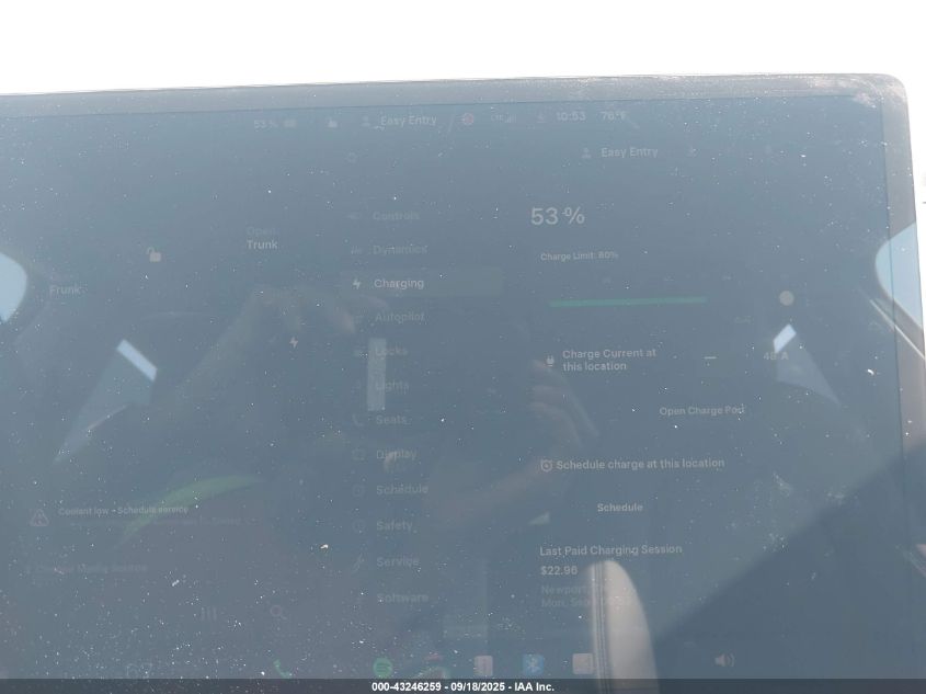 2025 Tesla Model Y Long Range Dual Motor All-Wheel Drive VIN: 7SAYGDEE2SA356478 Lot: 43246259