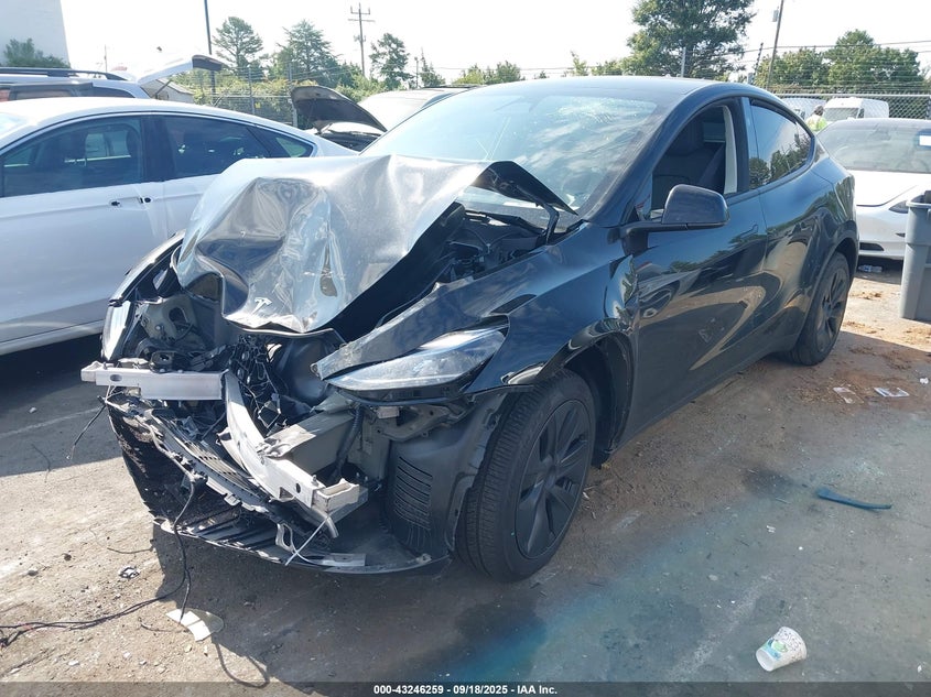 2025 Tesla Model y Long Range Dual Motor All-wheel Drive Other Lot 111043246259 Vin 7SAYGDEE2SA356478