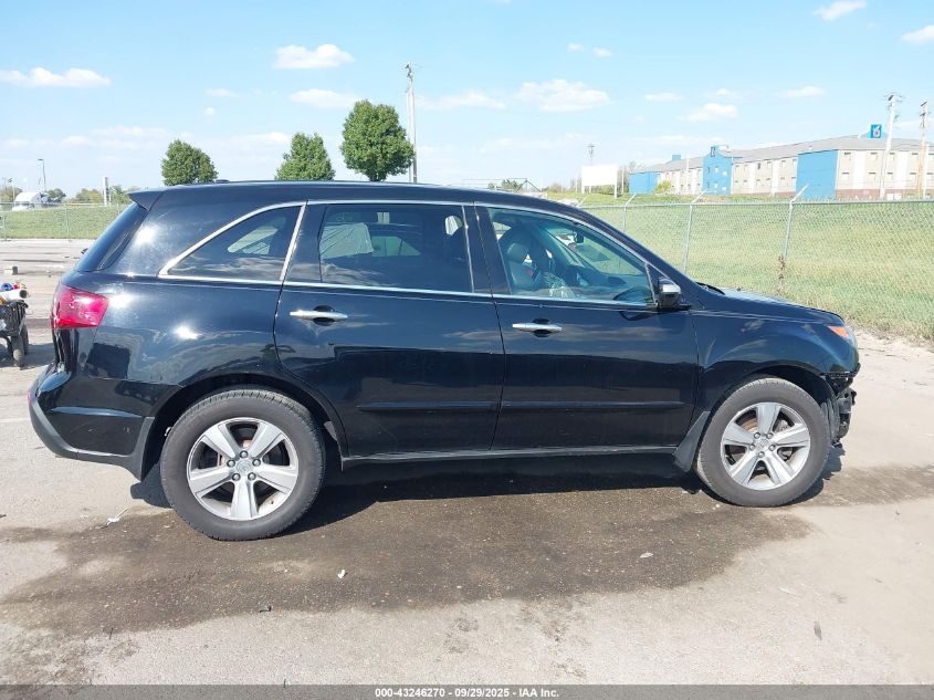 2013 Acura Mdx VIN: 2HNYD2H22DH503002 Lot: 43246270