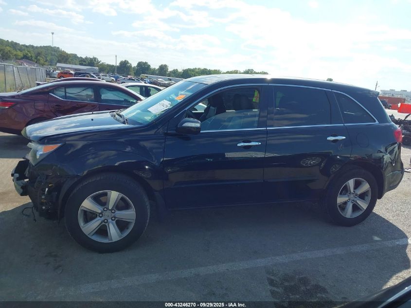 2013 Acura Mdx VIN: 2HNYD2H22DH503002 Lot: 43246270