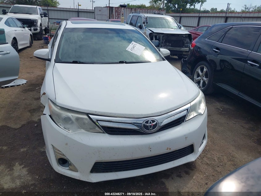 2013 Toyota Camry Xle VIN: 4T4BF1FK7DR294647 Lot: 43246271