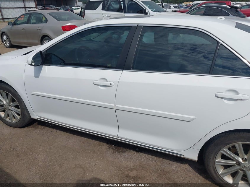 2013 Toyota Camry Xle VIN: 4T4BF1FK7DR294647 Lot: 43246271