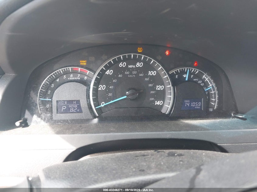 2013 Toyota Camry Xle VIN: 4T4BF1FK7DR294647 Lot: 43246271