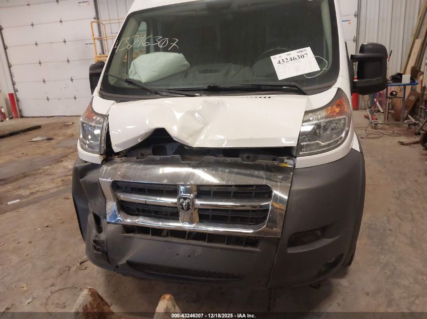 2016 Ram Promaster 3500 High Roof VIN: 3C6URVJG5GE137637 Lot: 43246307