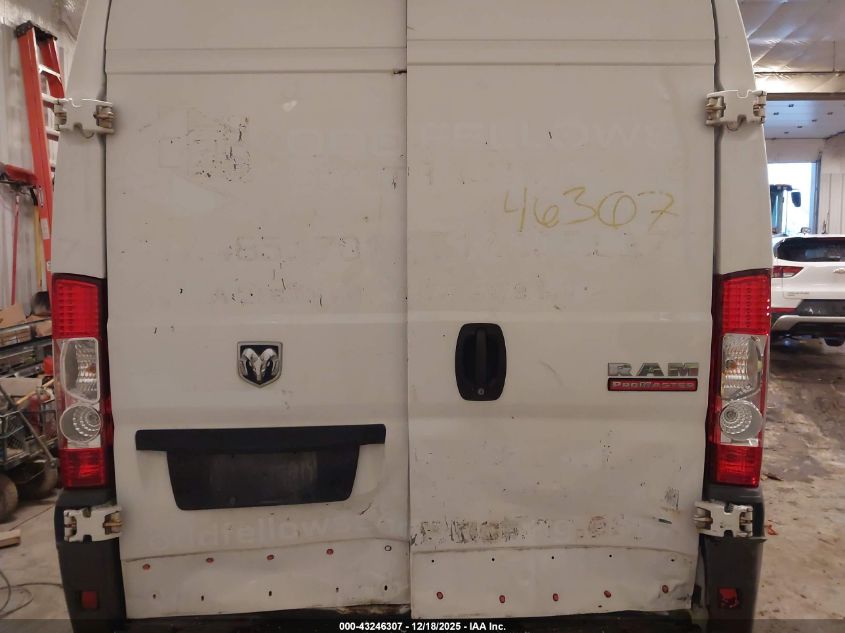 2016 Ram Promaster 3500 High Roof VIN: 3C6URVJG5GE137637 Lot: 43246307