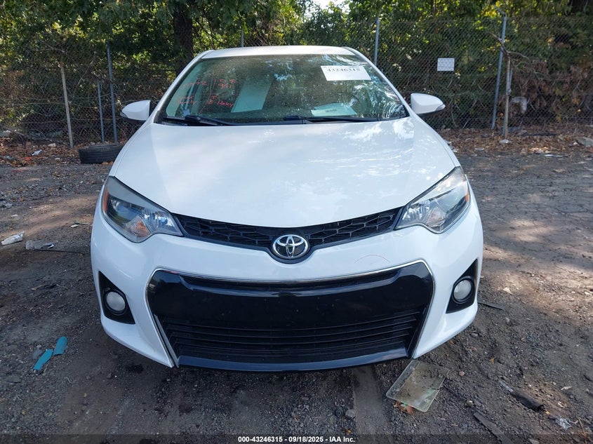 2014 TOYOTA COROLLA S PLUS - 5YFBURHE8EP135189
