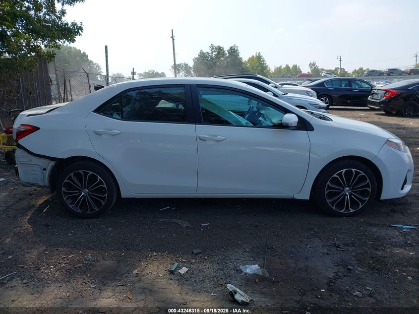 2014 TOYOTA COROLLA S PLUS - 5YFBURHE8EP135189