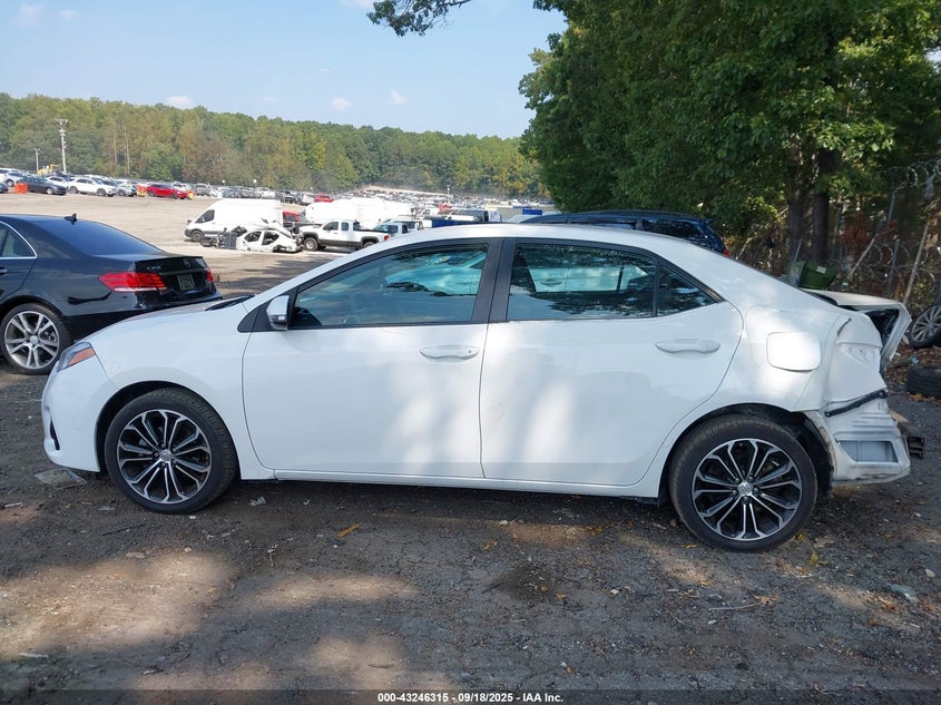 2014 TOYOTA COROLLA S PLUS - 5YFBURHE8EP135189