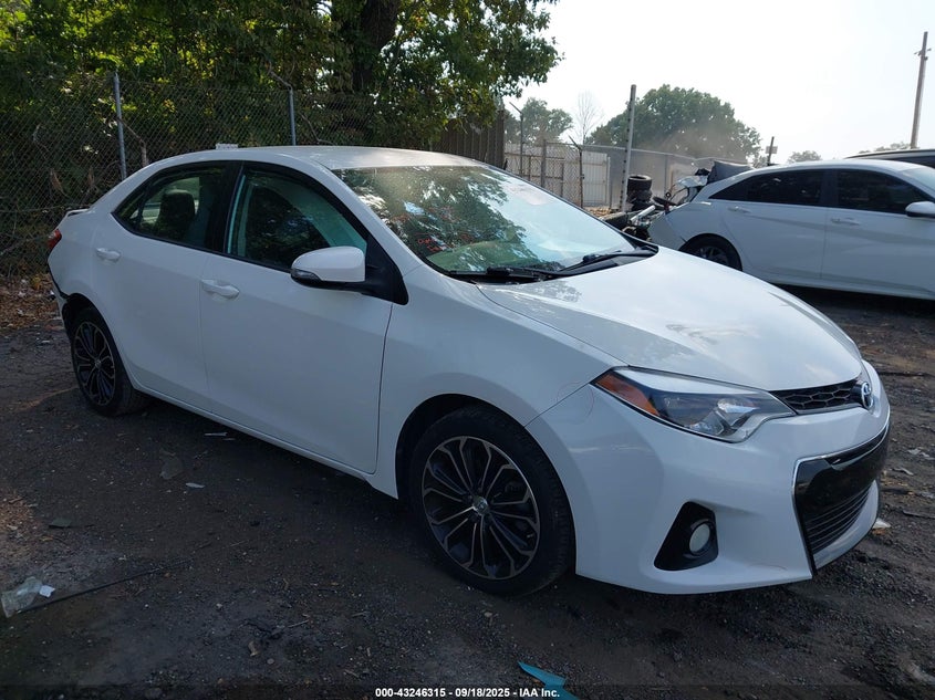 2014 TOYOTA COROLLA S PLUS - 5YFBURHE8EP135189