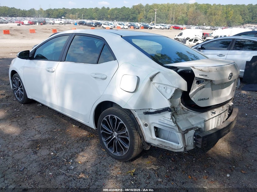 2014 TOYOTA COROLLA S PLUS - 5YFBURHE8EP135189