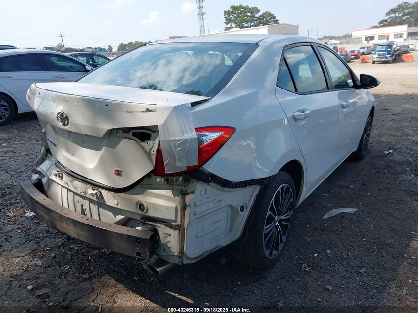 2014 TOYOTA COROLLA S PLUS - 5YFBURHE8EP135189