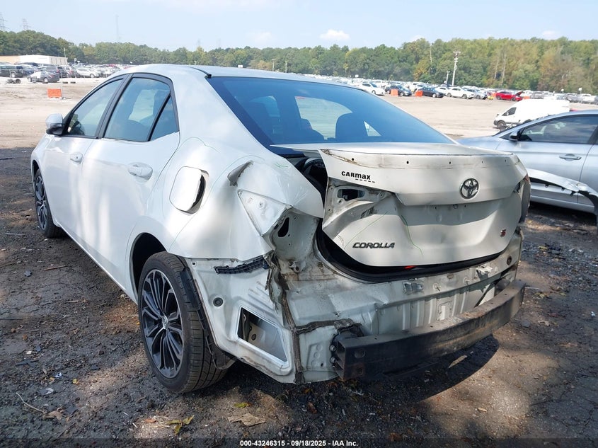 2014 TOYOTA COROLLA S PLUS - 5YFBURHE8EP135189