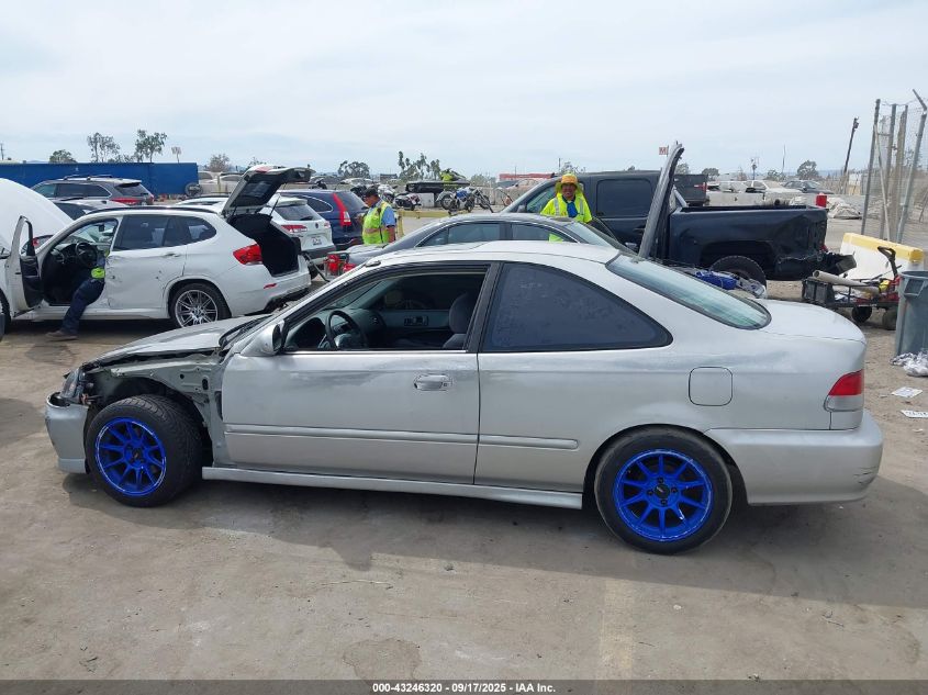 1999 Honda Civic Ex VIN: 1HGEJ8148XL092908 Lot: 43246320