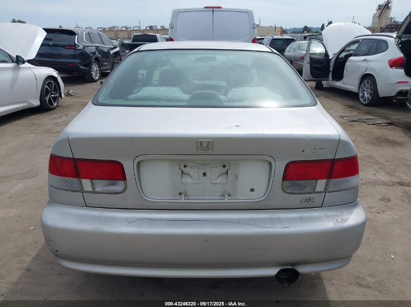 1999 Honda Civic Ex VIN: 1HGEJ8148XL092908 Lot: 43246320