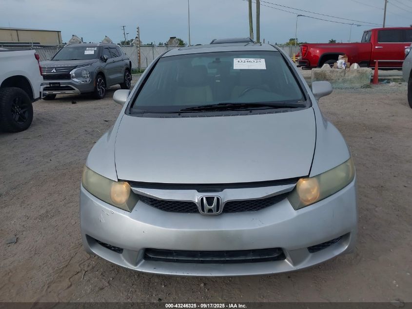 2009 Honda Civic Ex-L VIN: 2HGFA169X9H346862 Lot: 43246325