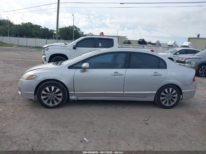 2009 Honda Civic Ex-L VIN: 2HGFA169X9H346862 Lot: 43246325