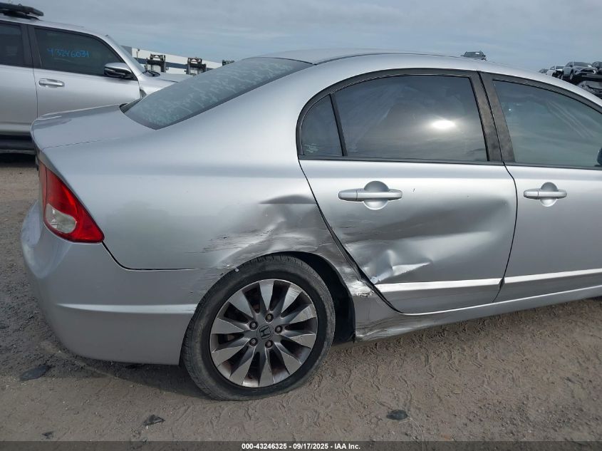 2009 Honda Civic Ex-L VIN: 2HGFA169X9H346862 Lot: 43246325