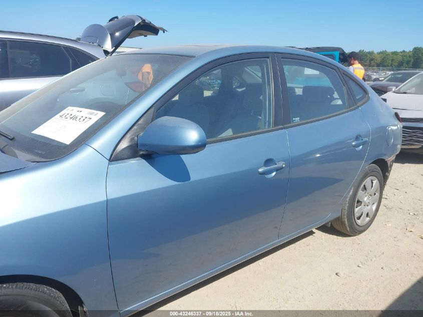 2007 Hyundai Elantra Gls/Limited/Se VIN: KMHDU46D07U164855 Lot: 43246337