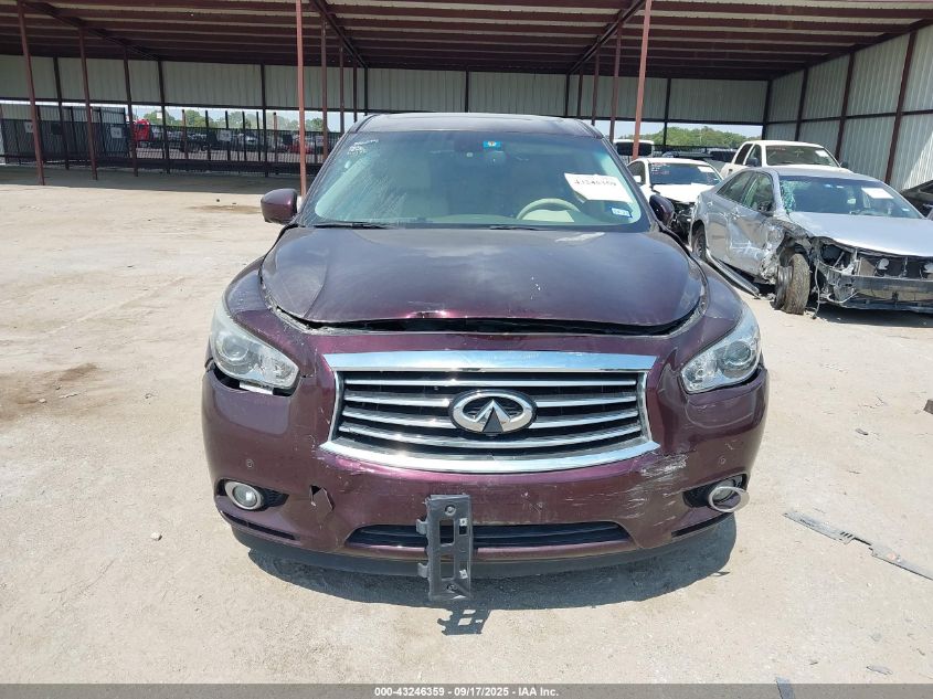 2014 Infiniti Qx60 VIN: 5N1AL0MN0EC526681 Lot: 43246359