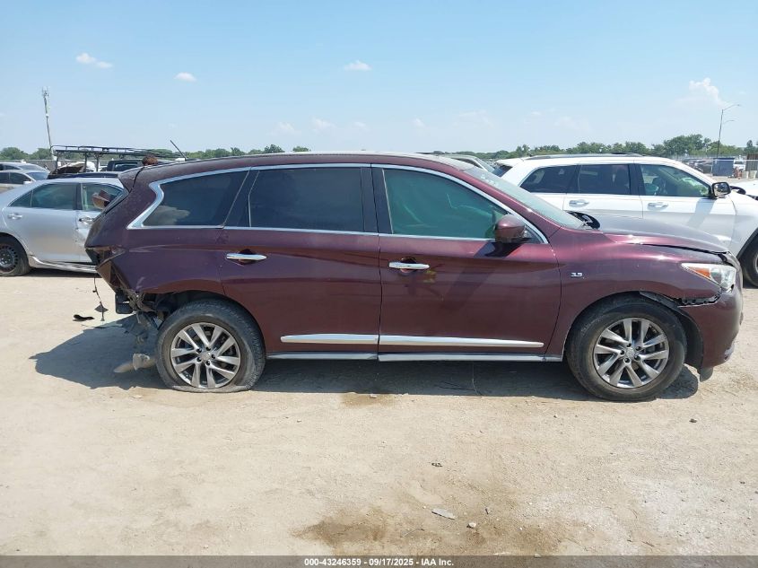 2014 Infiniti Qx60 VIN: 5N1AL0MN0EC526681 Lot: 43246359