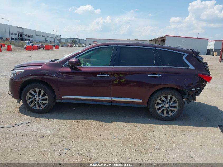 2014 Infiniti Qx60 VIN: 5N1AL0MN0EC526681 Lot: 43246359